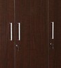 Jaipur 3 Door Wardrobe in Brown Maple Finish