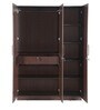 Jaipur 3 Door Wardrobe in Brown Maple Finish