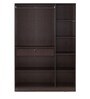Jaipur 3 Door Wardrobe in Brown Maple Finish