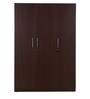 Jaipur 3 Door Wardrobe in Brown Maple Finish