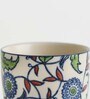 Jaipur Backyard 200ml White & Blue Ceramic Tea Cup