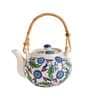 Jaipur Backyard 450ml White & Blue Ceramic Tea Pot