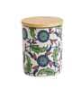 Jaipur Backyard Ceramic Storage Jar In Blue