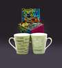 Jaipur Ceramic Zodiac Coffee Mug 2 pcs Set CANCER