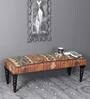 Jaipur Village Craft Bench in Multi Colour