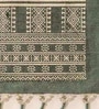 Jaipuri Handprinted Block Print Cotton 3x5 ft Rug Sea Green