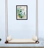 Jairi Solid Wood Swing in Walnut Finish