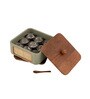 Jali Masala Box Wooden Spice Box