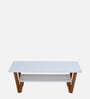 Janet Coffee Table In White Colour Janet Coffee Table In White Colour