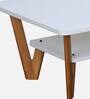 Janet Coffee Table In White Colour Janet Coffee Table In White Colour