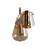 Rosaceace Gold Metal Wall Lights