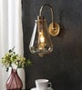 Rosaceace Gold Metal Wall Lights