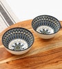 White Ceramic Japanese Bowl (Pack of 2)