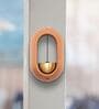Japenese Style Wooden & Brass Magnetic Door Bell
