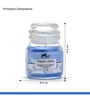 Jar Candle with Lid (Fresh Linen)