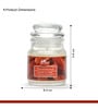 Jar Candle with Lid (Sandalwood)
