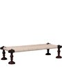Tasarika Solid Wood Bench In Passion Mahogany Finish