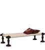 Tasarika Solid Wood Bench In Passion Mahogany Finish