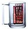 Jared 400ml Glass (Set of 2) Beer Mug