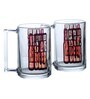 Jared 400ml Glass (Set of 2) Beer Mug