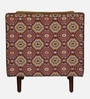Jarmen 1 Seater Sofa In Ikat Print Fabric