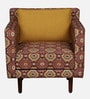 Jarmen 1 Seater Sofa In Ikat Print Fabric