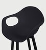 Jasey Full Back Bar Stool in Black Colour