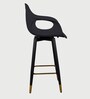 Jasey Full Back Bar Stool in Black Colour