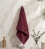 Jasper Windsor Wine Cotton 400 GSM Bath Towel