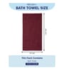 Jasper Windsor Wine Cotton 400 GSM Bath Towel