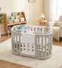 Jasper Multifunction Baby Crib In Grey Finish