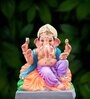 Jaswand Multicolour Clay 12 Inches Eco Friendly Ganesh Murti