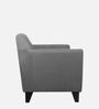 Java Fabric 1 Seater Sofa In Grey Colour
