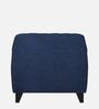 Java Fabric 1 Seater Sofa In Jeans Blue Colour