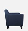 Java Fabric 1 Seater Sofa In Jeans Blue Colour