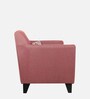 Java Fabric 1 Seater Sofa In Pink Colour