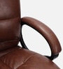 Java Leatherette Executive Chair In Tan Colour