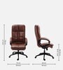 Java Leatherette Executive Chair In Tan Colour Java Leatherette Executive Chair In Tan Colour
