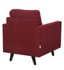 Javier 1 Seater Sofa in Garnet Red Colour