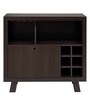 Javier Bar Cabinet in Light Brown Colour