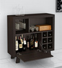 Javier Bar Cabinet in Light Brown Colour