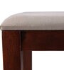 Jaxon Solid Wood Small Bench in Teak Colour