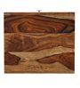 Jaye Sheesham Wood Night Stand in Rustic Teak Finish