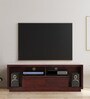 Jayson Solid Wood TV Console for TVs in Dark Walnut Finish