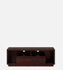Jayson Solid Wood TV Console for TVs in Dark Walnut Finish