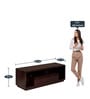 Jayson Solid Wood TV Console for TVs in Dark Walnut Finish