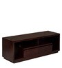 Jayson Solid Wood TV Console for TVs in Dark Walnut Finish
