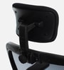 Jazz Breathable Mesh Ergonomic Chair in Black & Chrome Finish