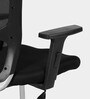 Jazz Breathable Mesh Ergonomic Chair in Black Colour with Headrest