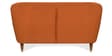 Jennifer 2 Seater Sofa in Rust Colour